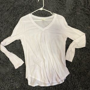 White long sleeve shirt